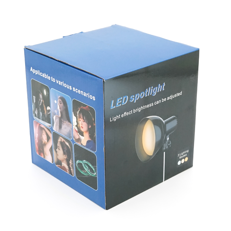 Освітлювач студійний LED JY-498W, 3000K-6500K, Black, Box