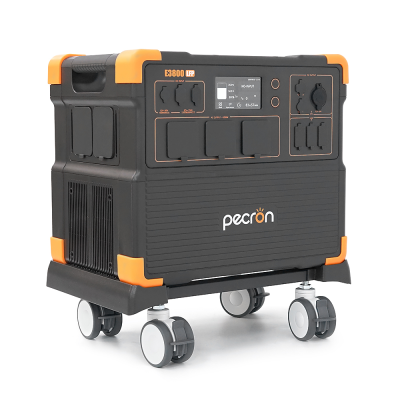 Power station Pecron E3800LFP APP Control, 4200W/3840Wh LiFePO4, MPPT 3000W max, DC12V-5A, XT60-12V-30A, 4хAC 220, 4xUSB-18W, 2хUSB-C(100W), Fast charge 90min, 445х307х373mm, 39.6kg