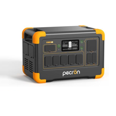 Power station Pecron E1000LF APP Control, 1800W/1024Wh LiFePO4, MPPT VOC 11-60V/600W, DC12V, Car port-12V-10A, 4хAC 220, 2*USB-18W,USB-C(100W), 378×239×254mm 13,5kg