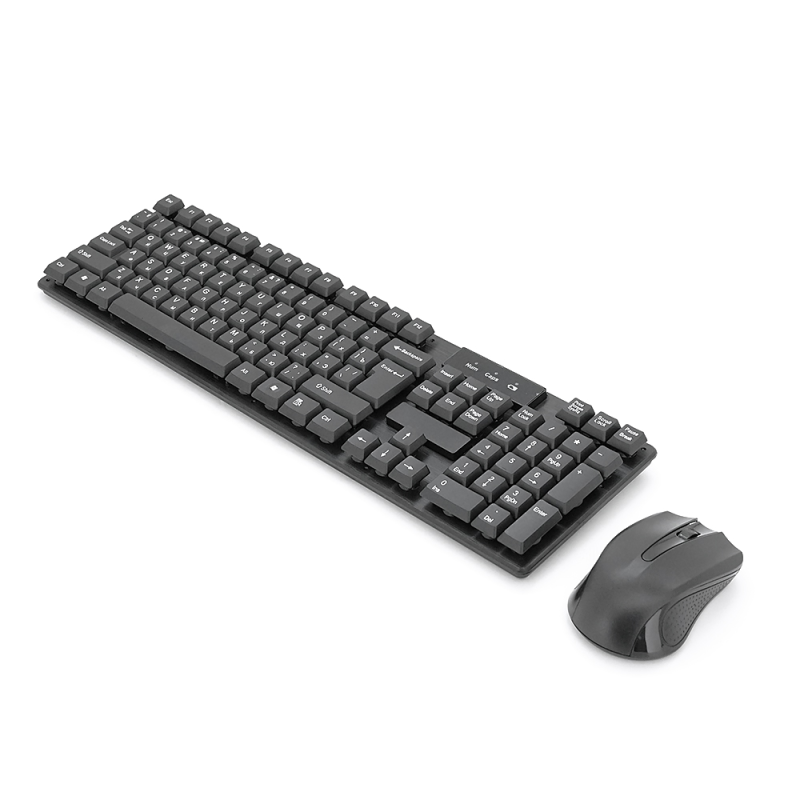 Комплект бездротової Jedel TJ-808 (KB+Mouse), (Eng/Pyc), 2.4G, 78 клавіш, Black, Box