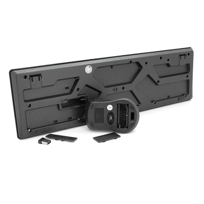 Комплект бездротової Jedel TJ-808 (KB+Mouse), (Eng/Pyc), 2.4G, 78 клавіш, Black, Box Комплект бездротової Jedel TJ-808 (KB+Mouse), (Eng/Pyc), 2.4G, 78 клавіш, Black, Box