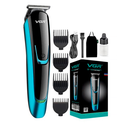 Тример VGR V-183, 4 насадки, акумулятор 500mAh, Black, Box