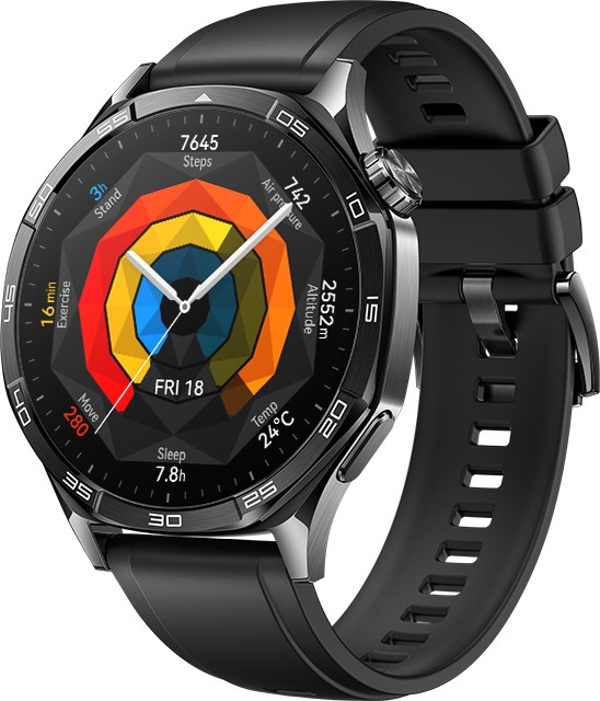 Смарт-годинник HUAWEI Watch GT 5 46 mm Black (55020DKM) (NW65023)