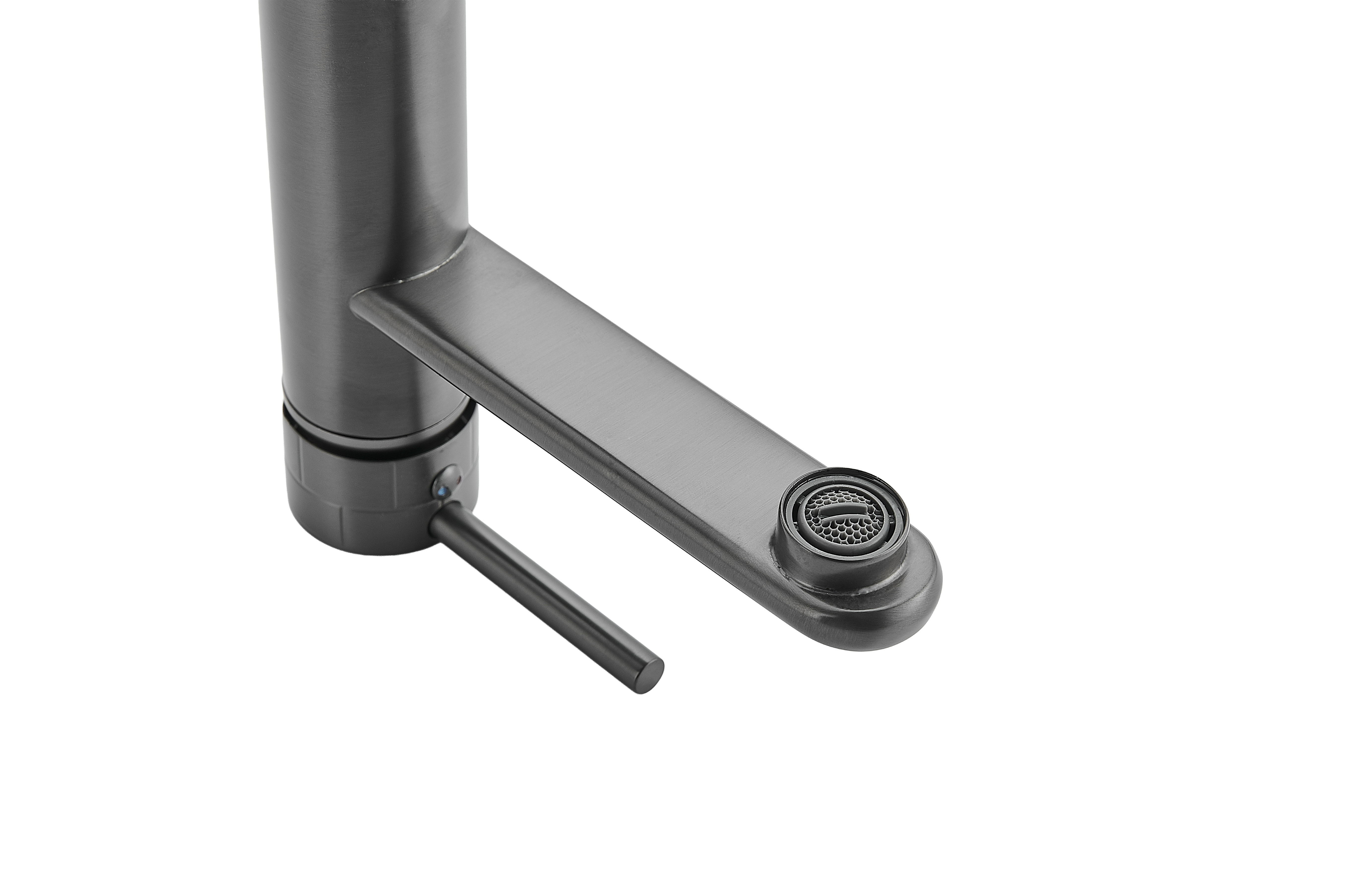 Графітовий кран з нержавіючої сталі на раковину Nett VGr-99