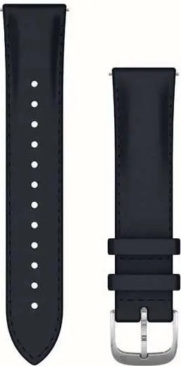 Ремінець Garmin Quick Release vivomove Luxe 20mm Leather Silver-Blue (A-010-12924-20)