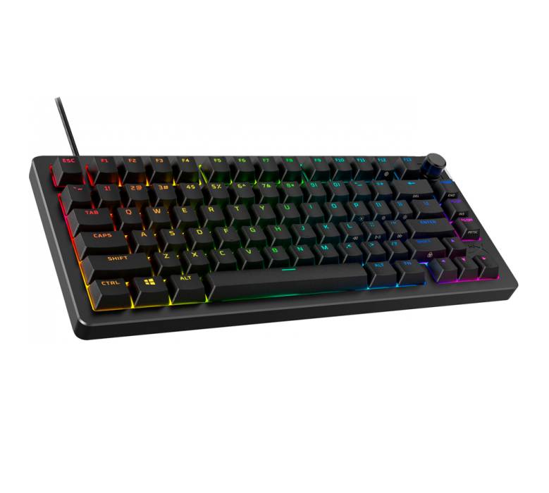 Клавіатура HyperX Alloy Rise 75 PBT HX Red USB Black (7G7A4AA) (NW65407)
