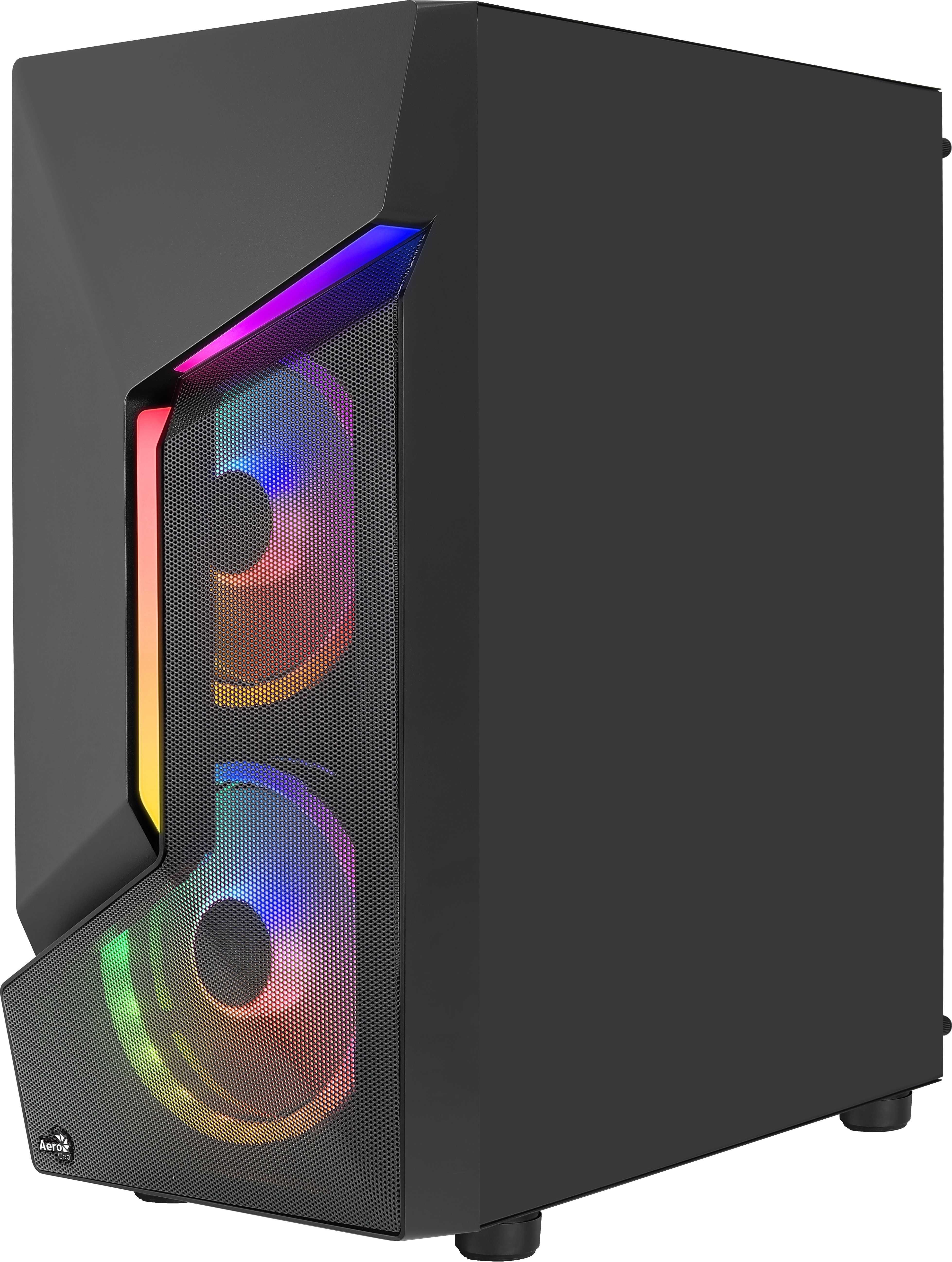 Корпус AeroCool Scape (Scape-G-BK-v2) Black без БЖ