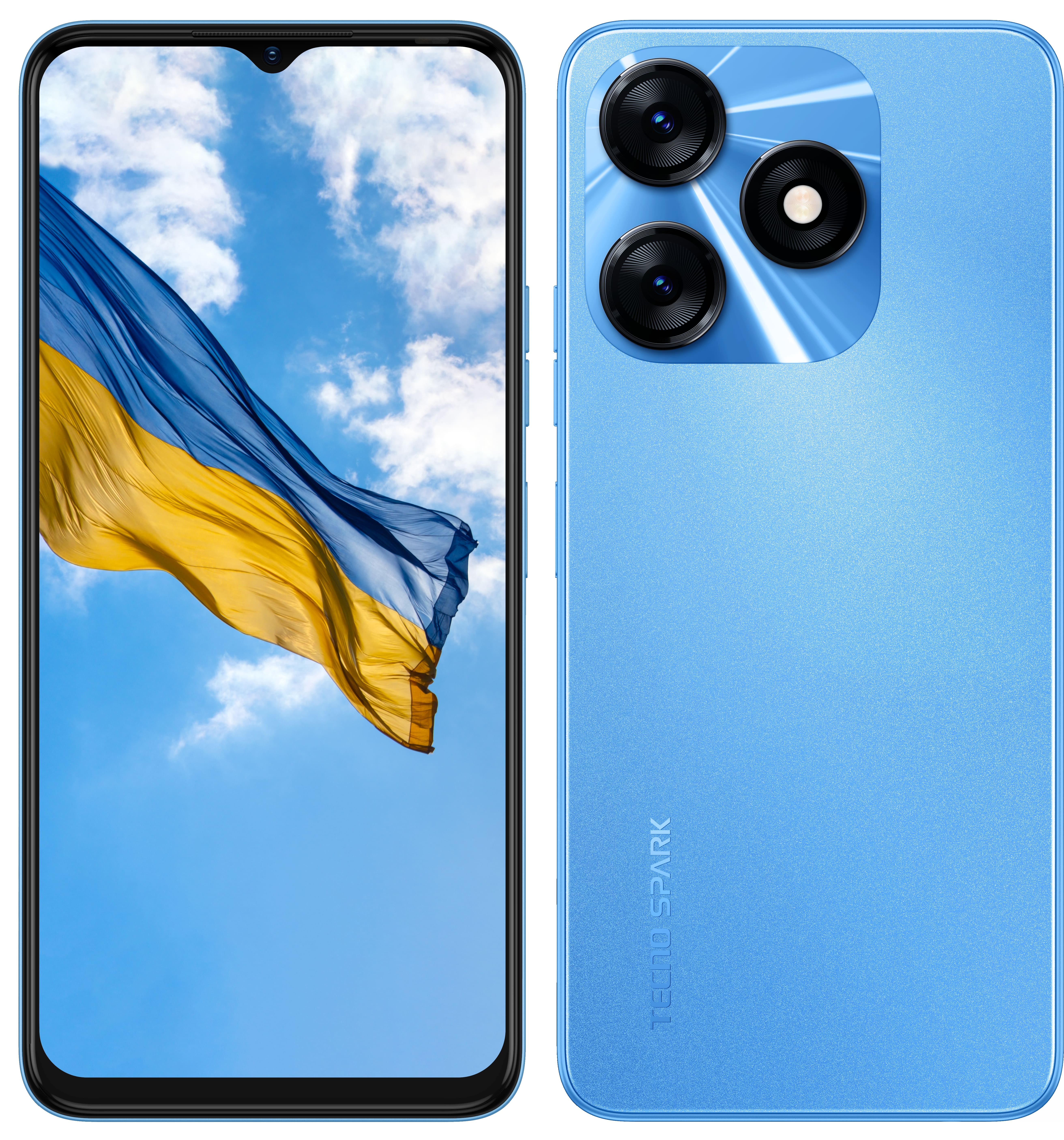 Смартфон Tecno Spark 10 (KI5q) 4/128GB NFC Dual Sim Meta Blue (4895180797712)
