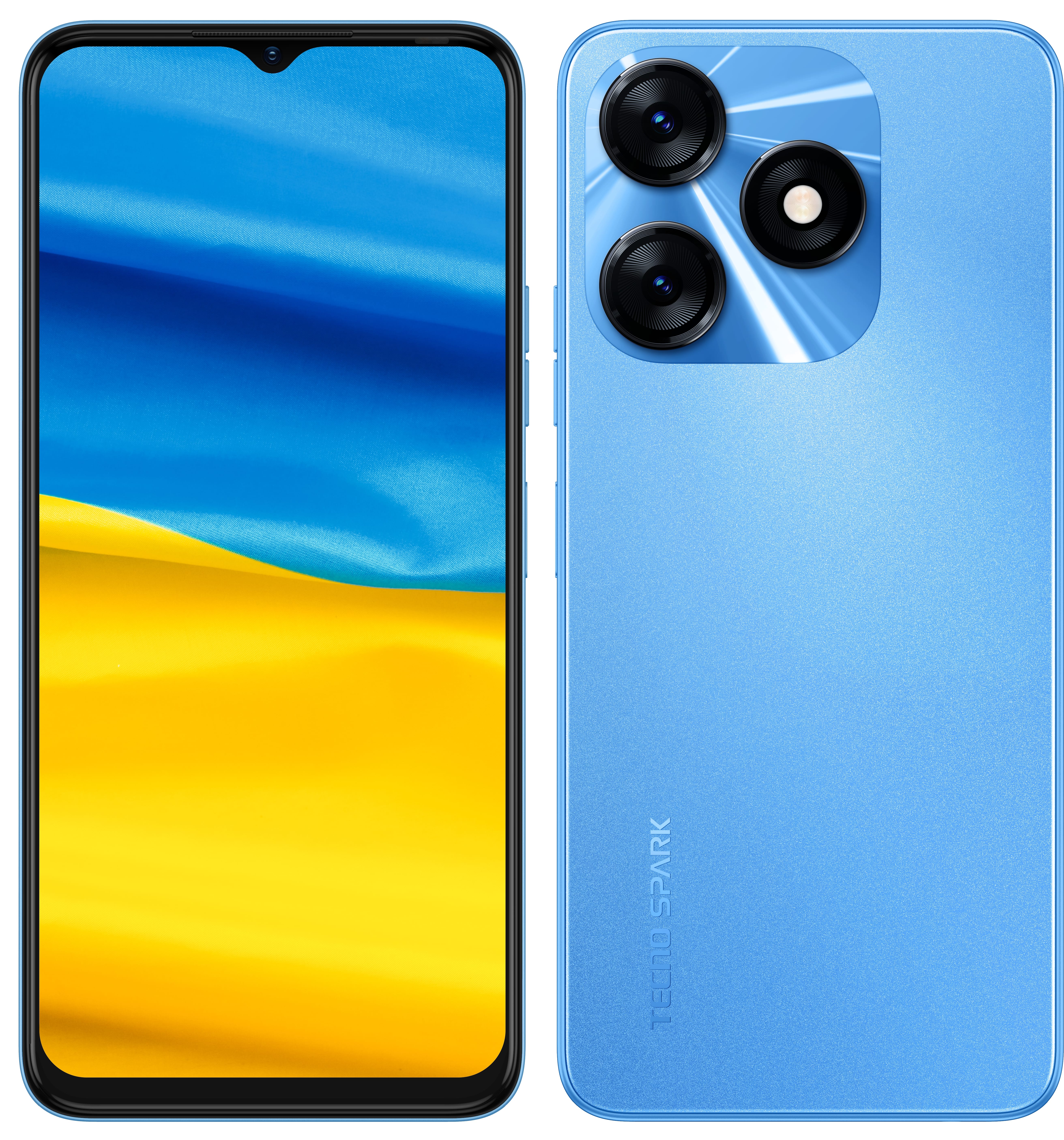 Смартфон Tecno Spark 10 (KI5q) 4/128GB NFC Dual Sim Meta Blue (4895180797712)