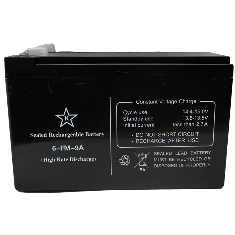 Акумуляторна батарея KSTAR 12V 9AH (6-FM-9A) AGM