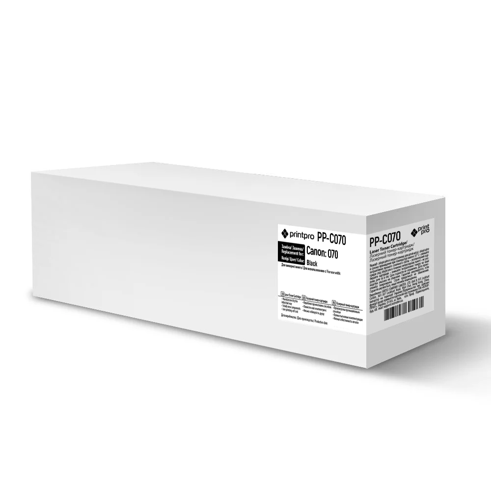 Картридж PrintPro (PP-C070) Canon MF461w/463dw/465dw/LBP243dw/246dw Black (Canon 070)