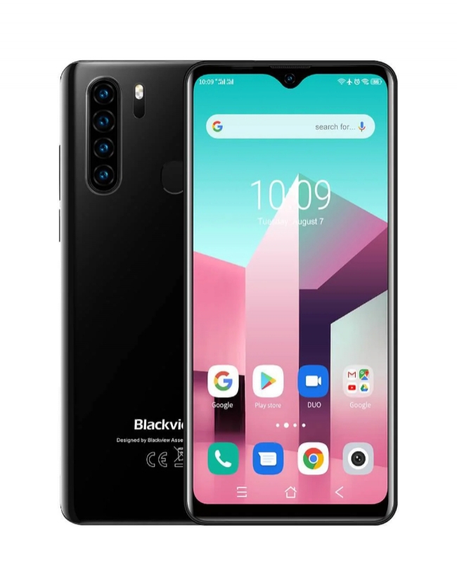 Смартфон Blackview A80 Plus 4/64GB Black (DE-101987)
