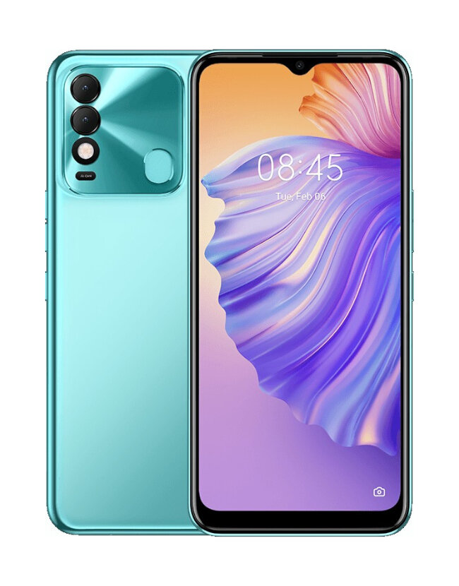Смартфон Tecno Spark 8 KG6k 4/64GB Turquoise Cyan (DE-10021696)