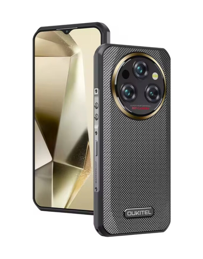 Смартфон Oukitel WP35 Pro 12/512GB Black (DE-10021683)