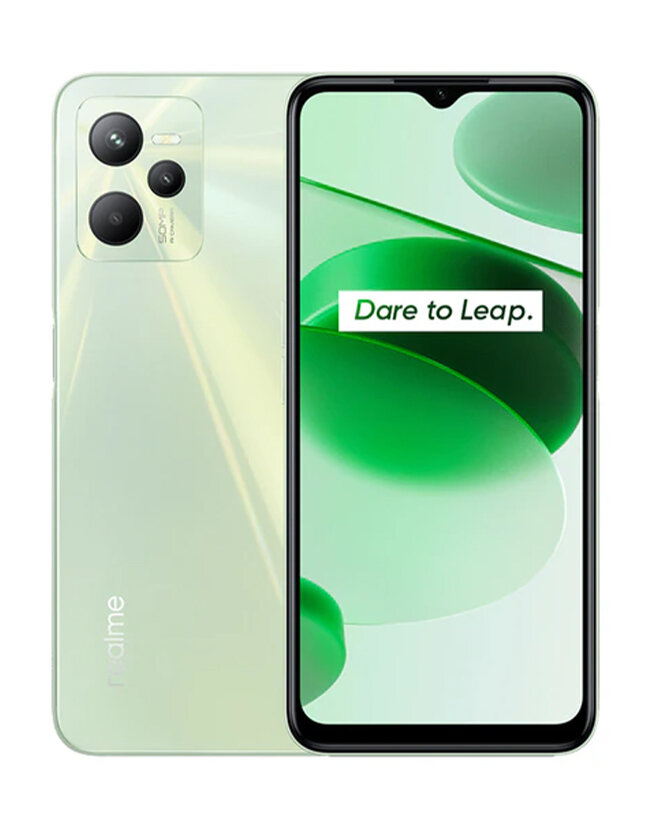 Смартфон realme C35 4/64GB Glowing Green EU no NFC (DE-101757)