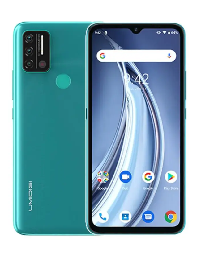 Смартфон UMIDIGI A9 3/64GB Green (DE-202192)