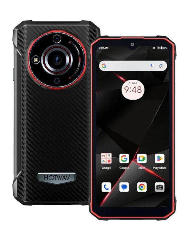 Смартфон Hotwav t7 4/128gb red (DE-2211656)
