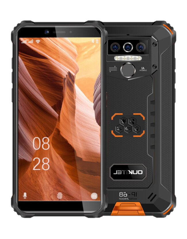 Смартфон Oukitel WP5 Pro 4/64GB Orange IP68 (DE-10028)