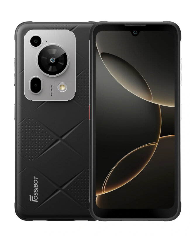 Смартфон Fossibot F112 Pro 8/256GB Obsidian Black (DE-200169)