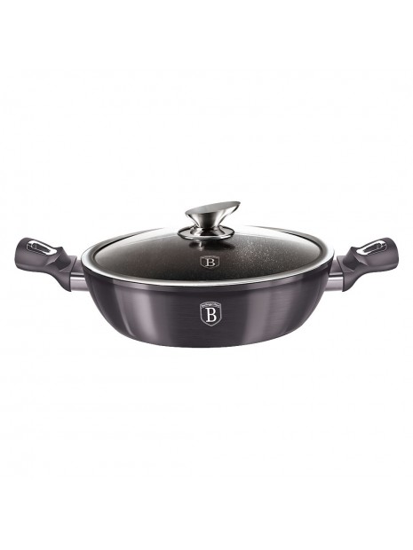 Сотейник 28 см Berlinger Haus Metallic Line Carbon Pro Edition (BH-6898) (M-BH-6898)