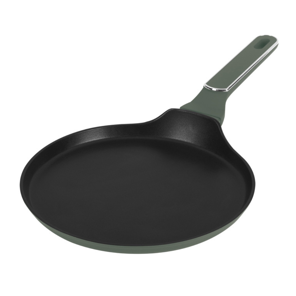 Сковорода для млинців 25 см Berlinger Haus Matte Green Collection (BH-8153) (M-BH-8153)