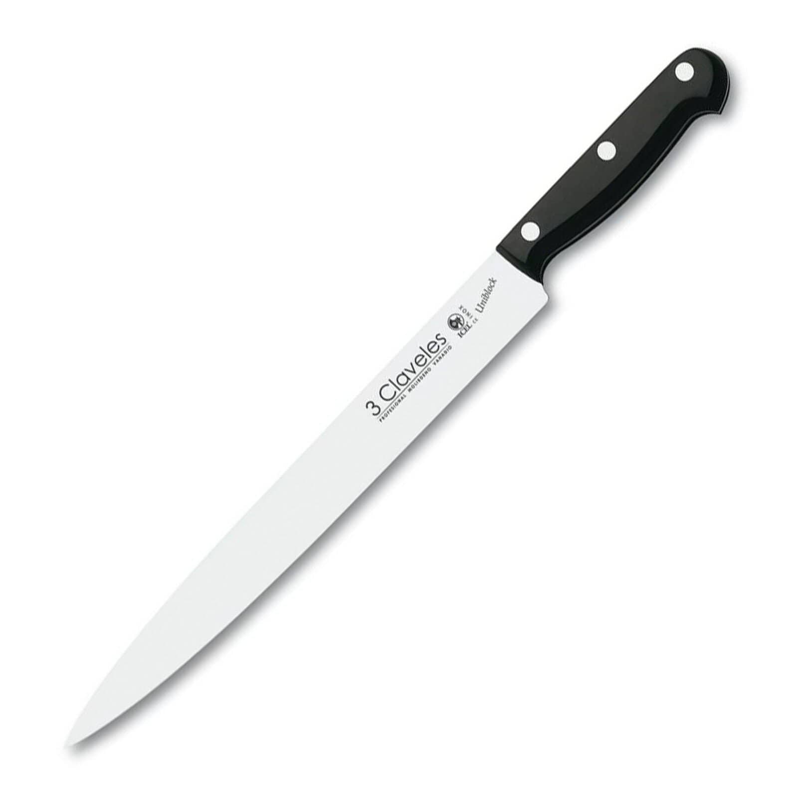 Ніж для обробки м'яса 250 мм 3 Claveles Uniblock (01147) (M-01147)