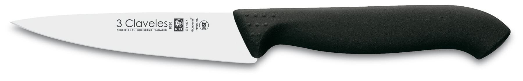 Ніж для чищення овочів 100 мм 3 Claveles Proflex (08280)