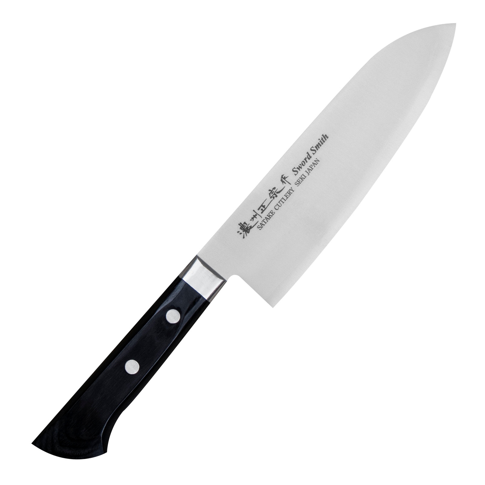 Кухонний ніж Сантоку 170 мм Satake Unique Aogami (803-359) (M-803-359)