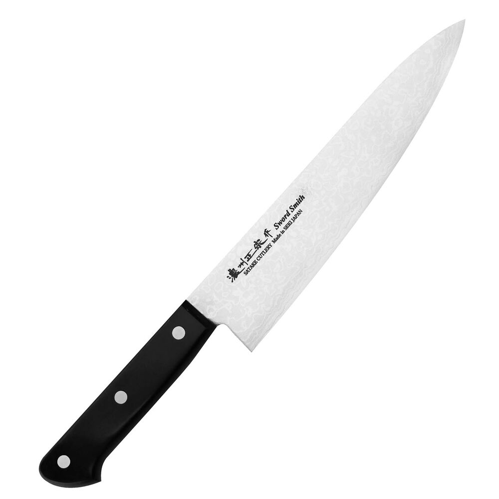 Кухонний Шеф ніж 200 мм Satake Unique Damascus (806-978) (M-806-978)