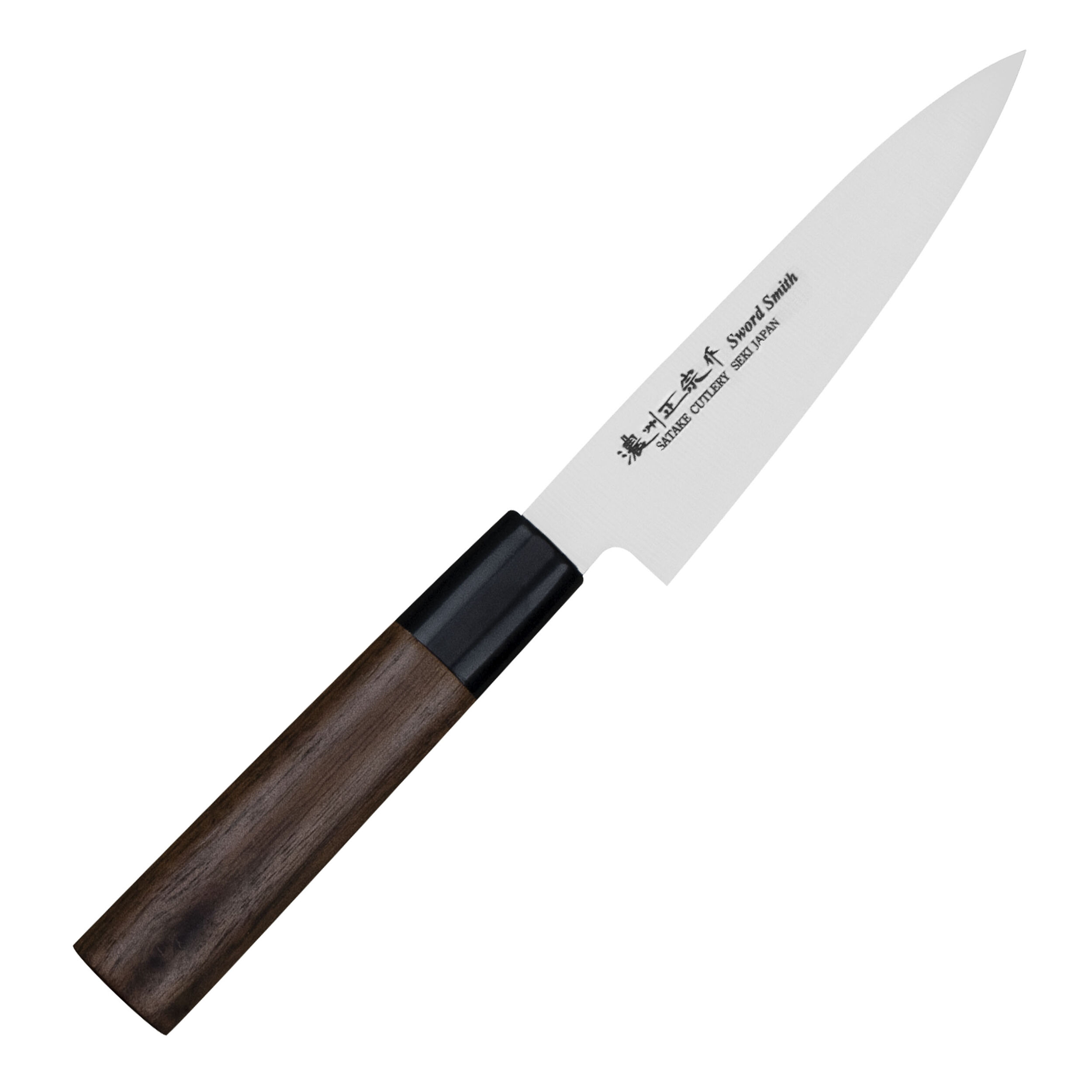 Ніж кухонний універсальний 120 мм Satake Kenta Walnut (808-019) (M-808-019)