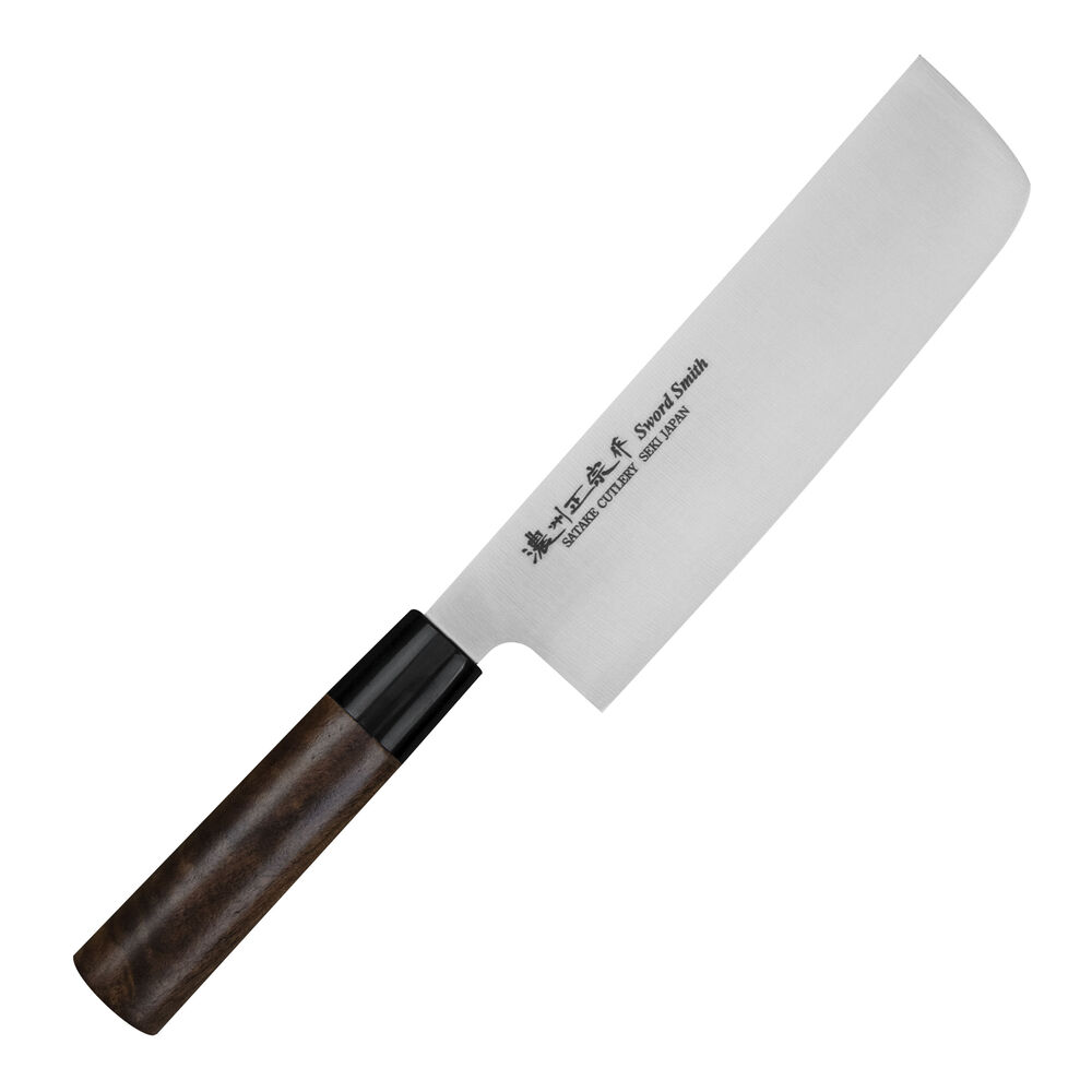 Кухонний ніж Накірі 160 мм Satake Kenta Walnut (808-033) (M-808-033)