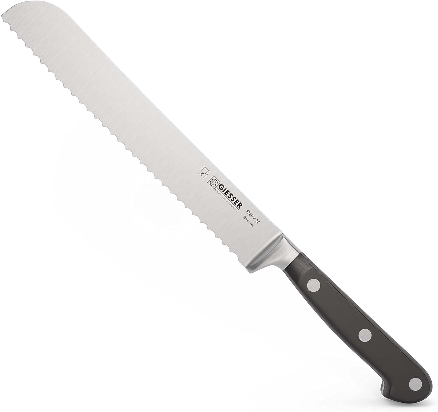 Кухонний ніж для хліба 200 мм Giesser Chef's Classic (8260 w 20) (M-8260 w 20)