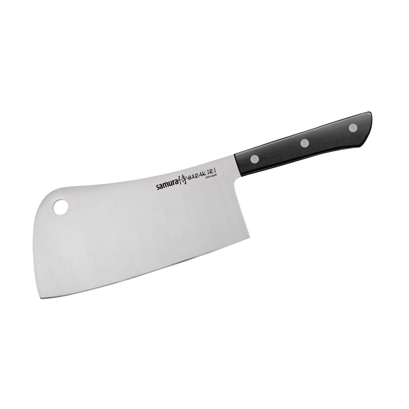 Ніж-сокирка кухонна для м'яса 180 мм Samura Harakiri (SHR-0040B) (M-SHR-0040B)