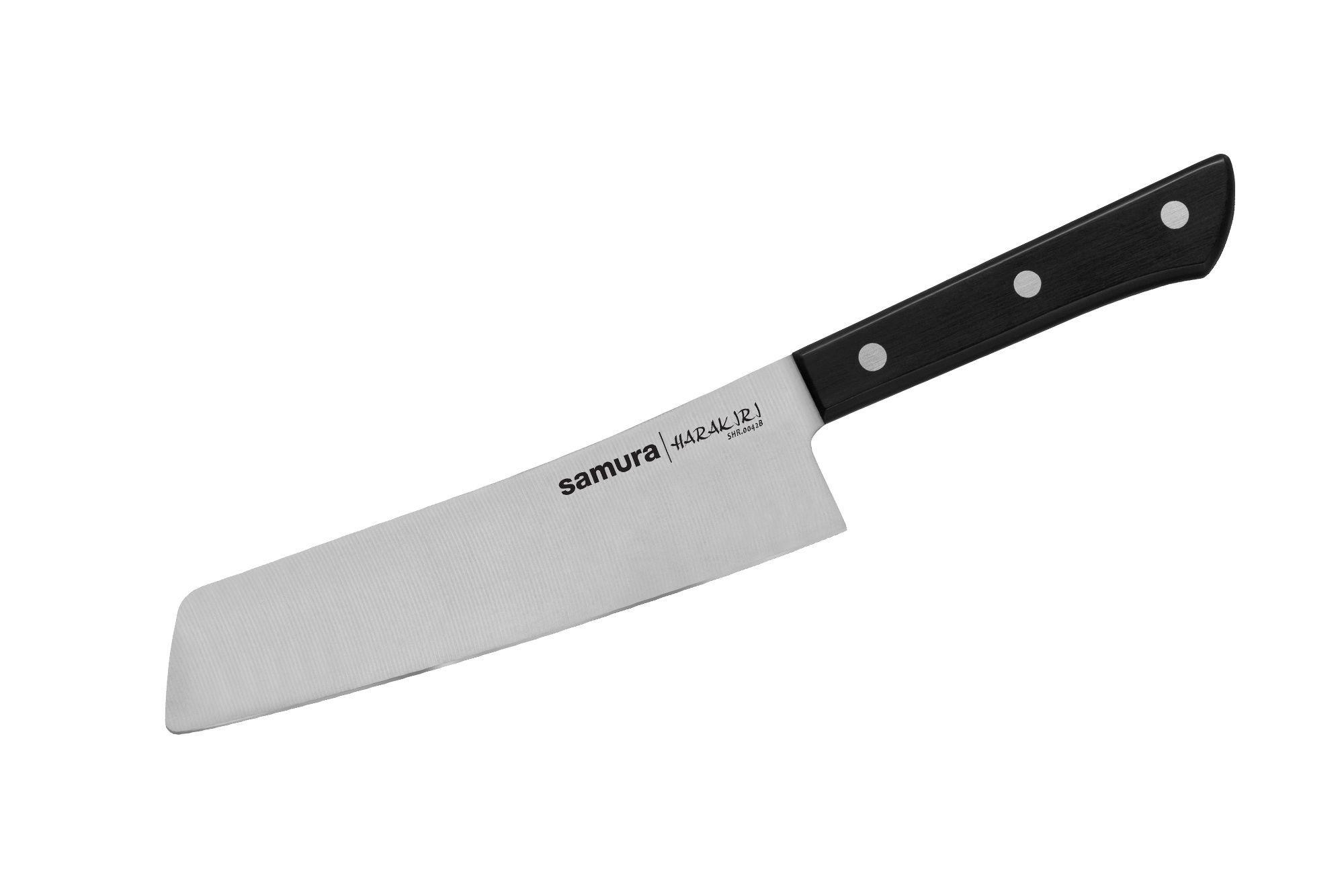 Кухонний ніж Накірі 174 мм Samura Harakiri (SHR-0042B) (M-SHR-0042B)
