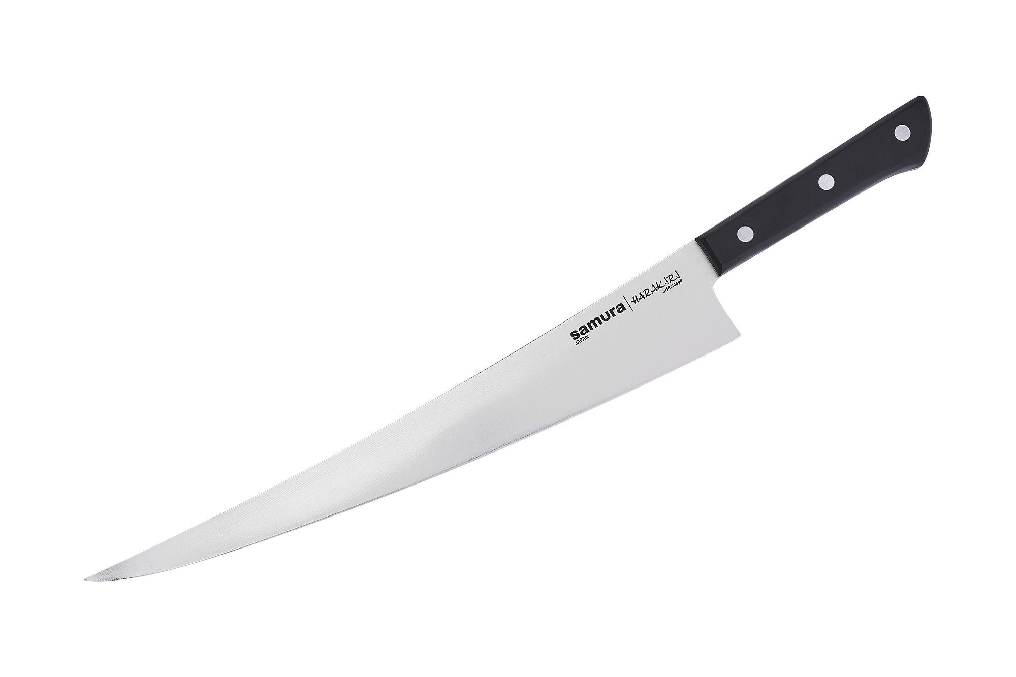 Кухонний ніж для тонкої нарізки 290 мм Samura Harakiri (SHR-0049B) (M-SHR-0049B)