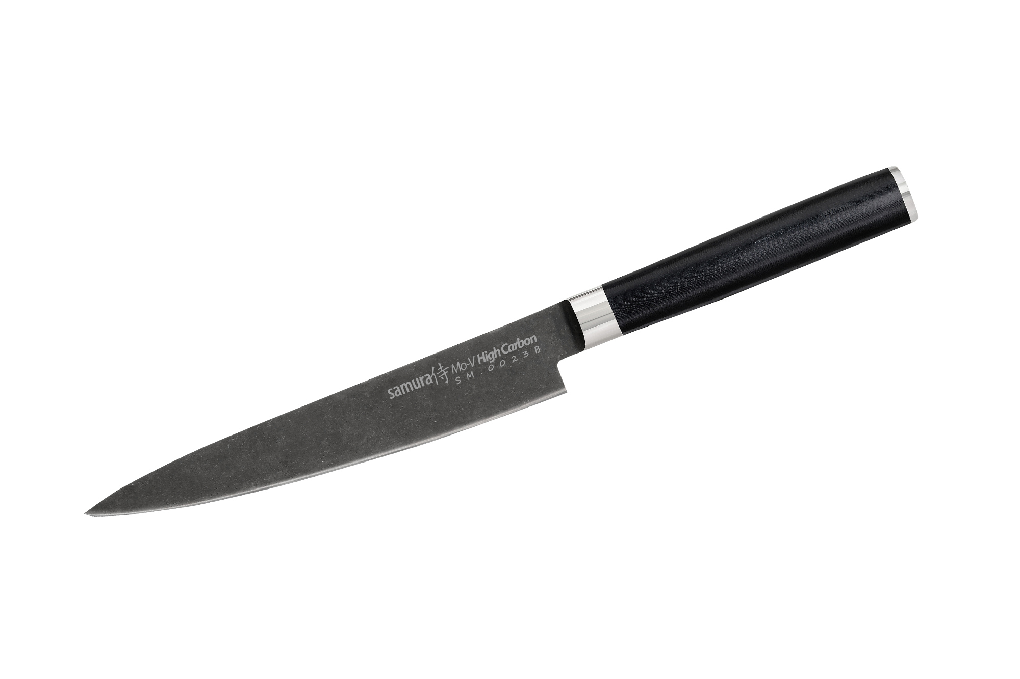 Ніж кухонний універсальный 150 мм Samura MO-V Stonewash (SM-0023B) (M-SM-0023B)