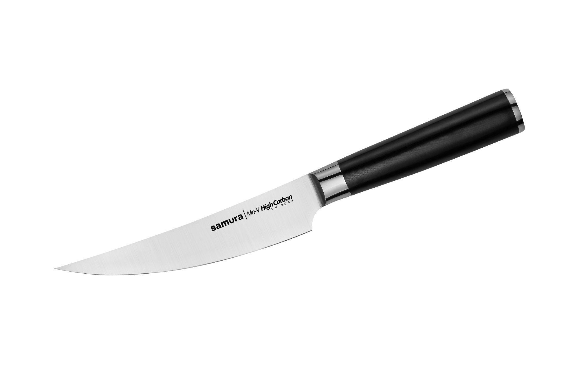 Кухонний ніж для м'яса 155 мм Samura Mo-V (SM-0064) (M-SM-0064)