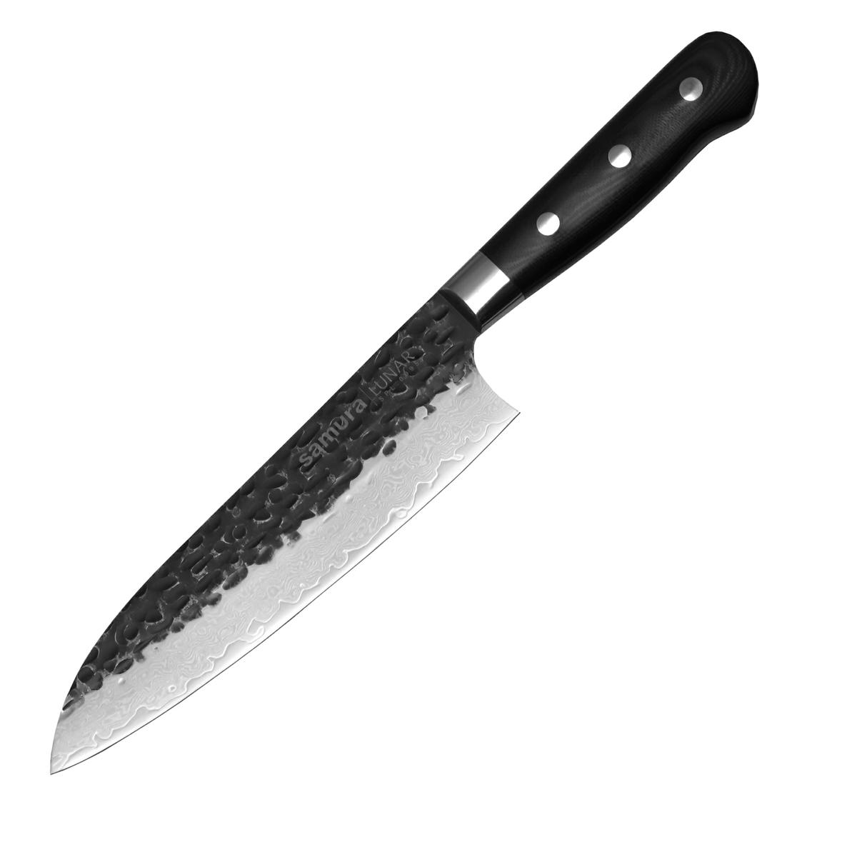 Кухонний ніж Сантоку 180 мм Samura PRO-S Lunar (SPL-0095) (M-SPL-0095)
