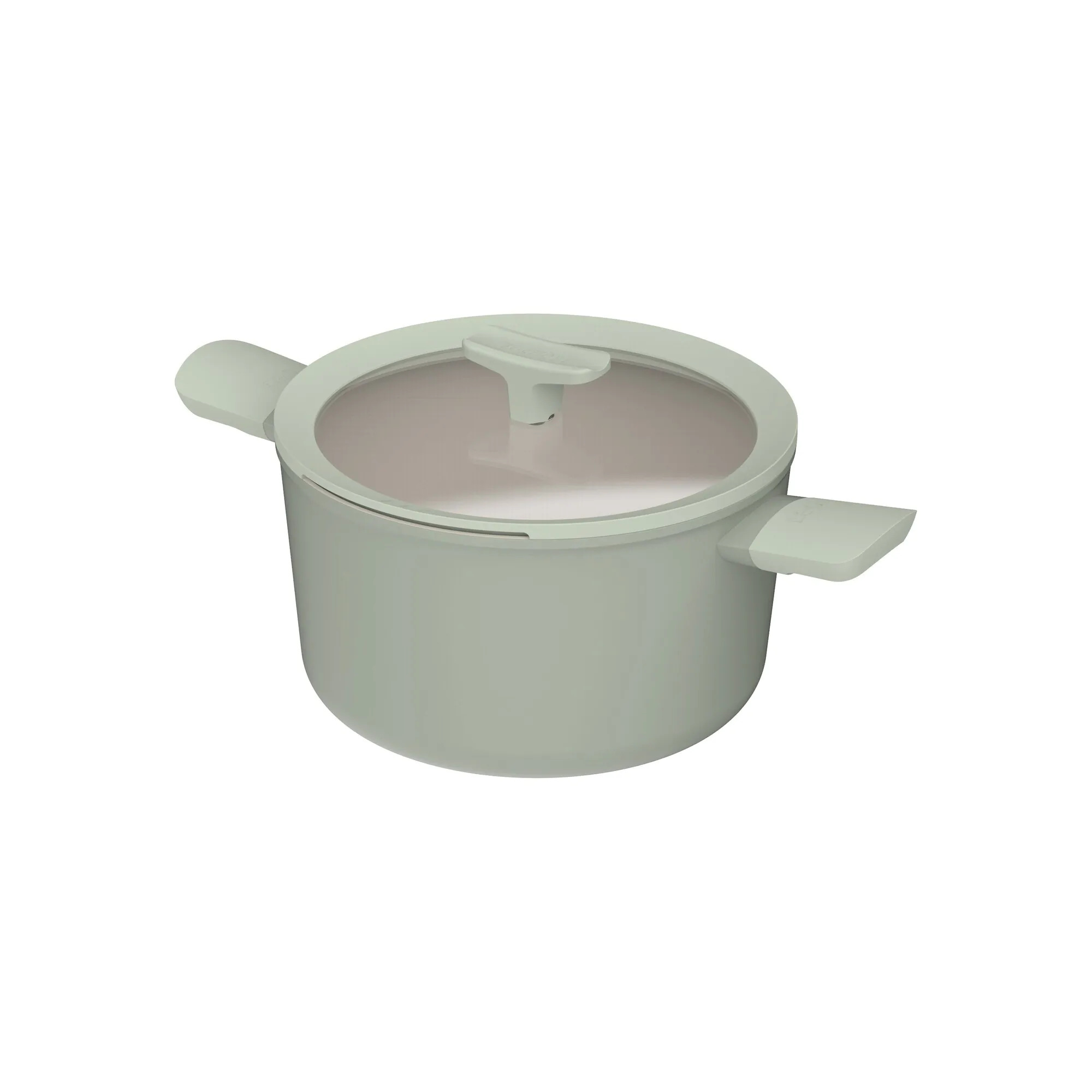 Каструля з кришкою Berghoff Leo Balance Sage 5,5 л (3950453) (M-3950453)