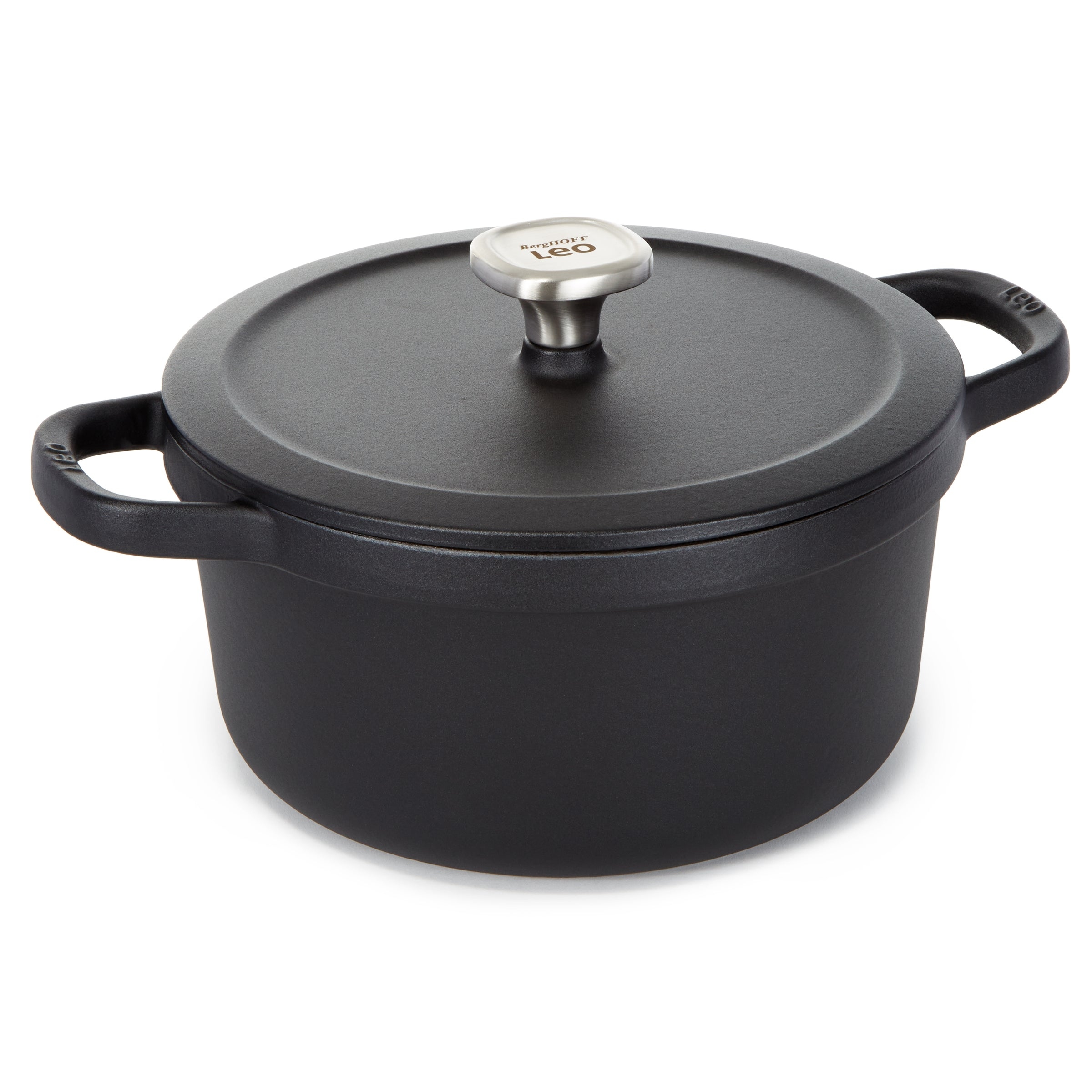 Кастрюля чавунна 26 см 5,7 л Berghoff Leo Graphite (3950466) (M-3950466)