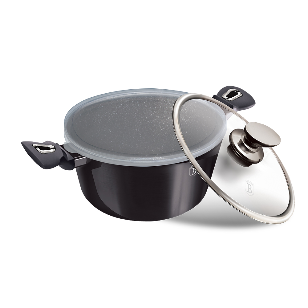 Кастрюля Berlinger Haus Metallic Line Carbon Pro Edition 6,1 л (BH-6894) (M-BH-6894)