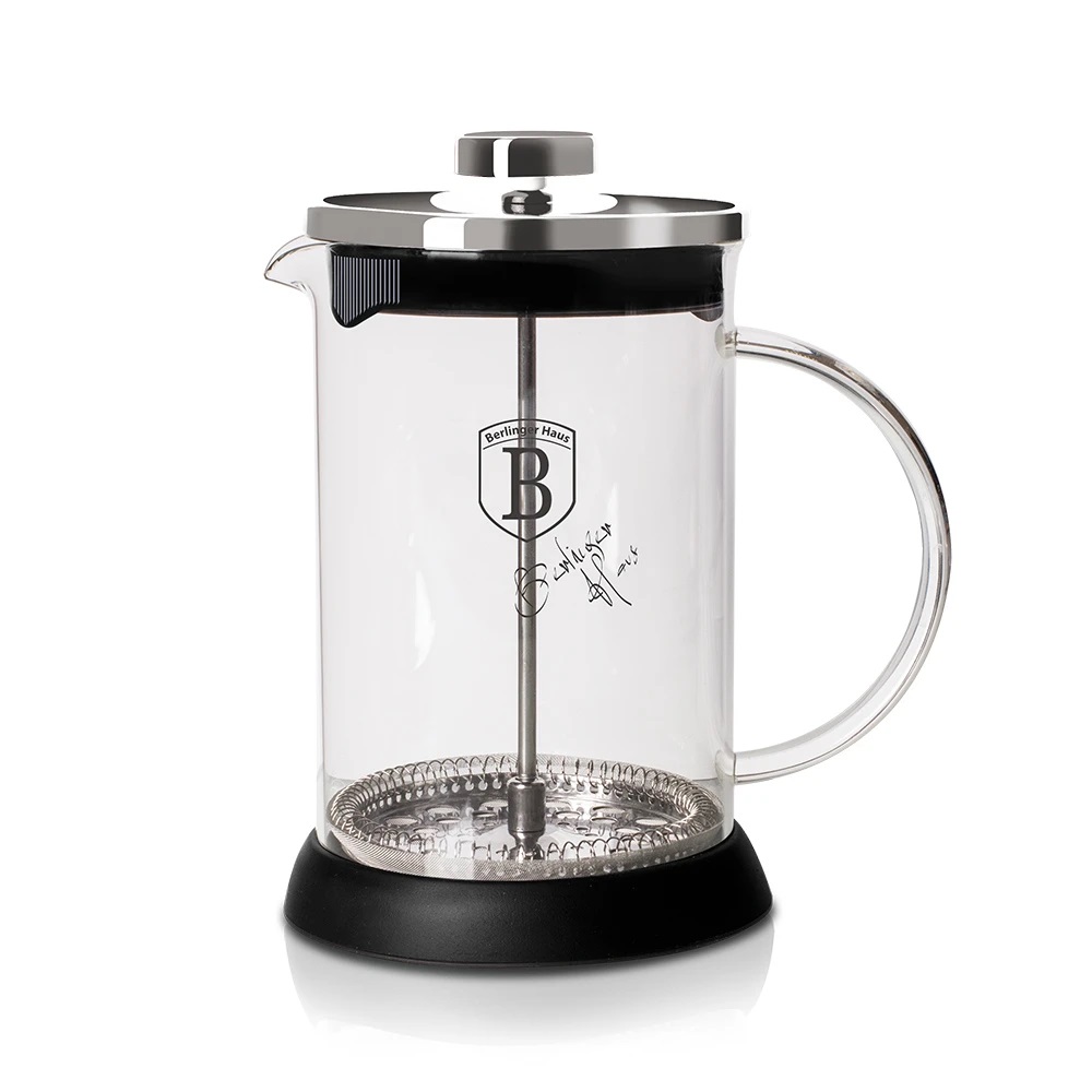Френч-прес 800 мл Berlinger Haus Black Silver Collection (BH-6303) (M-BH-6303)