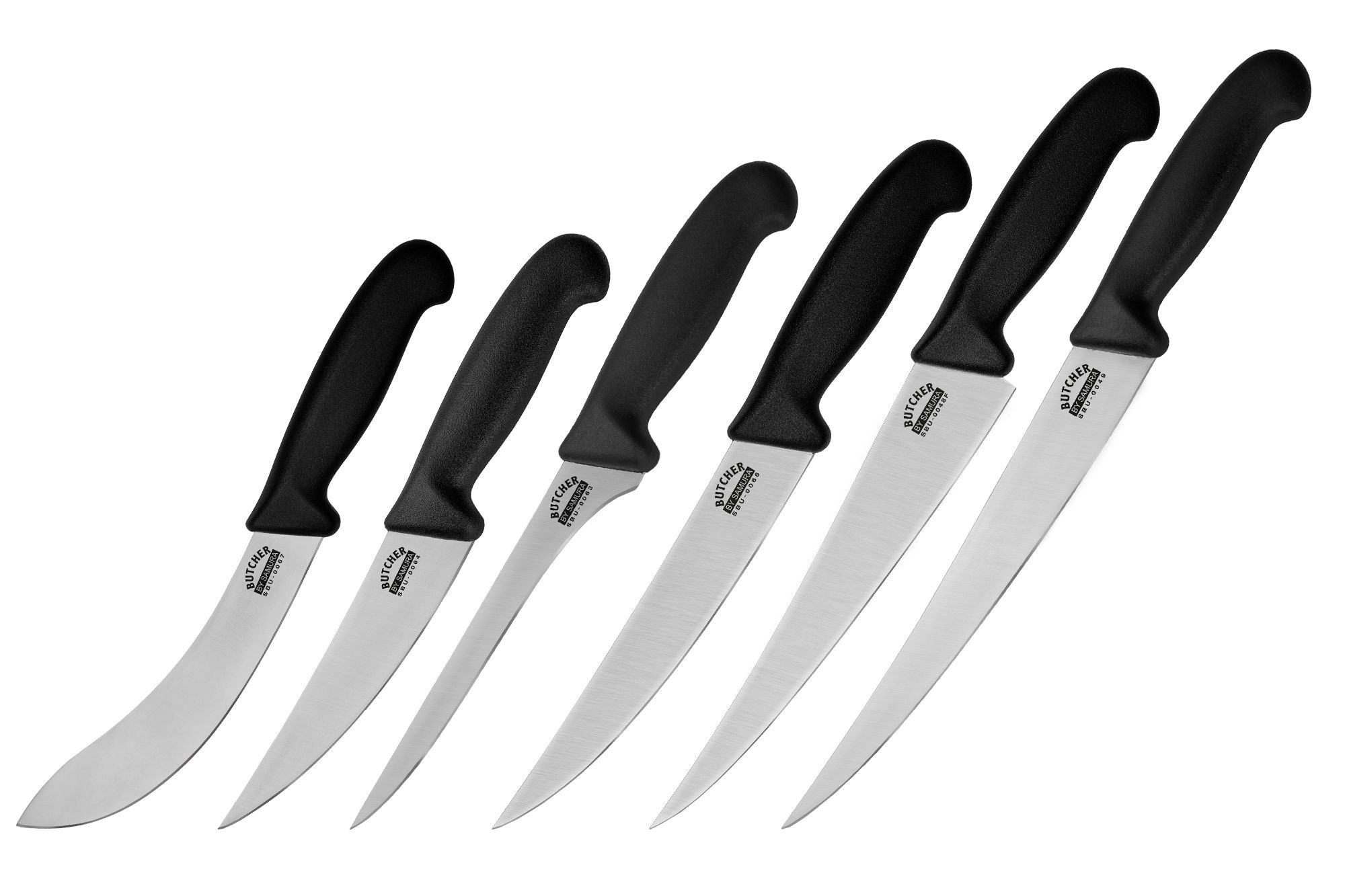 Набір з 6 ножів та сумки Samura Butcher (SBU-0260) (M-SBU-0260)
