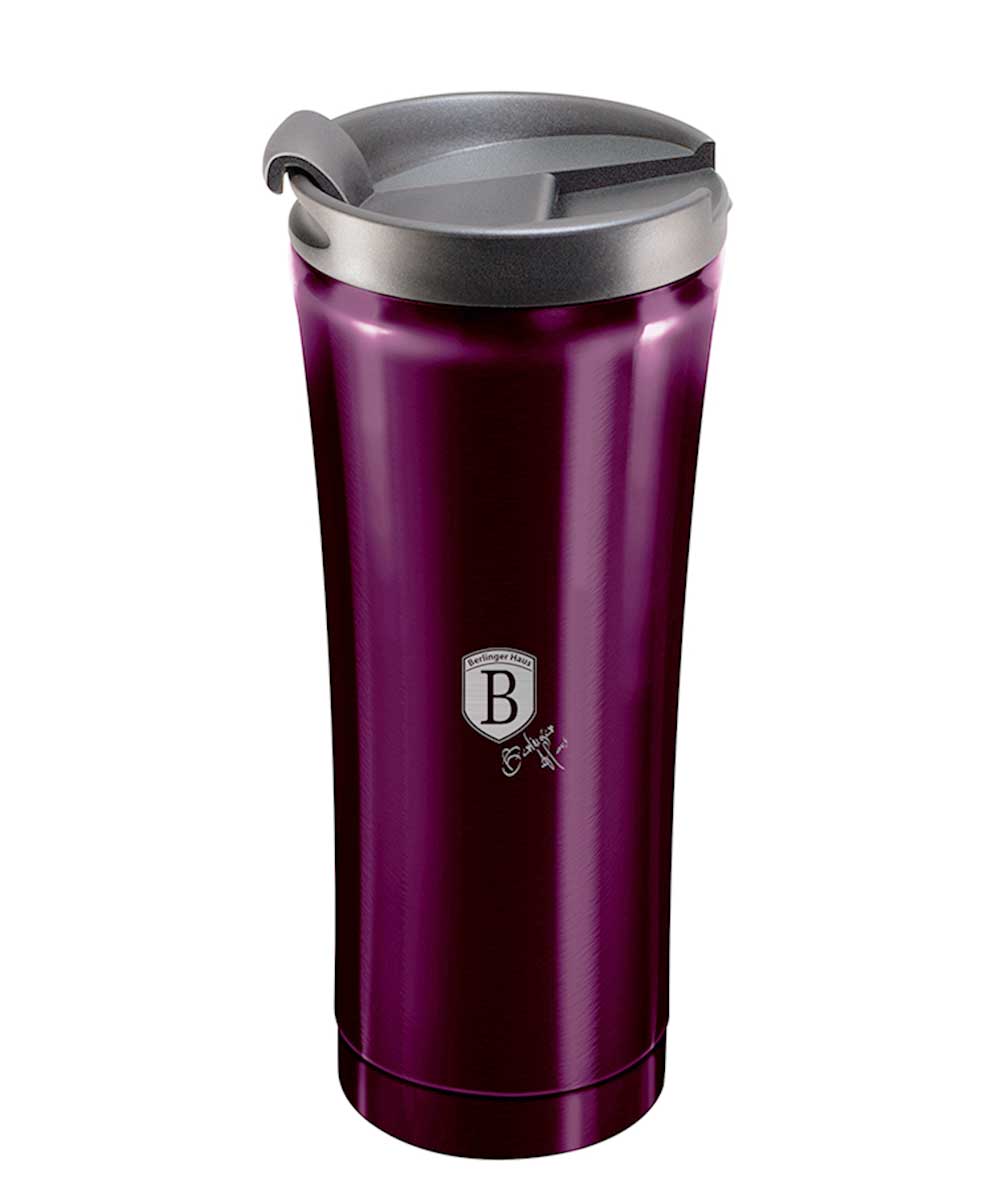 Термокухоль Berlinger Haus 0,5 л фіолетовий Metallic Line Purple Eclipse 500 мл (BH-6816) (M-BH-6816)