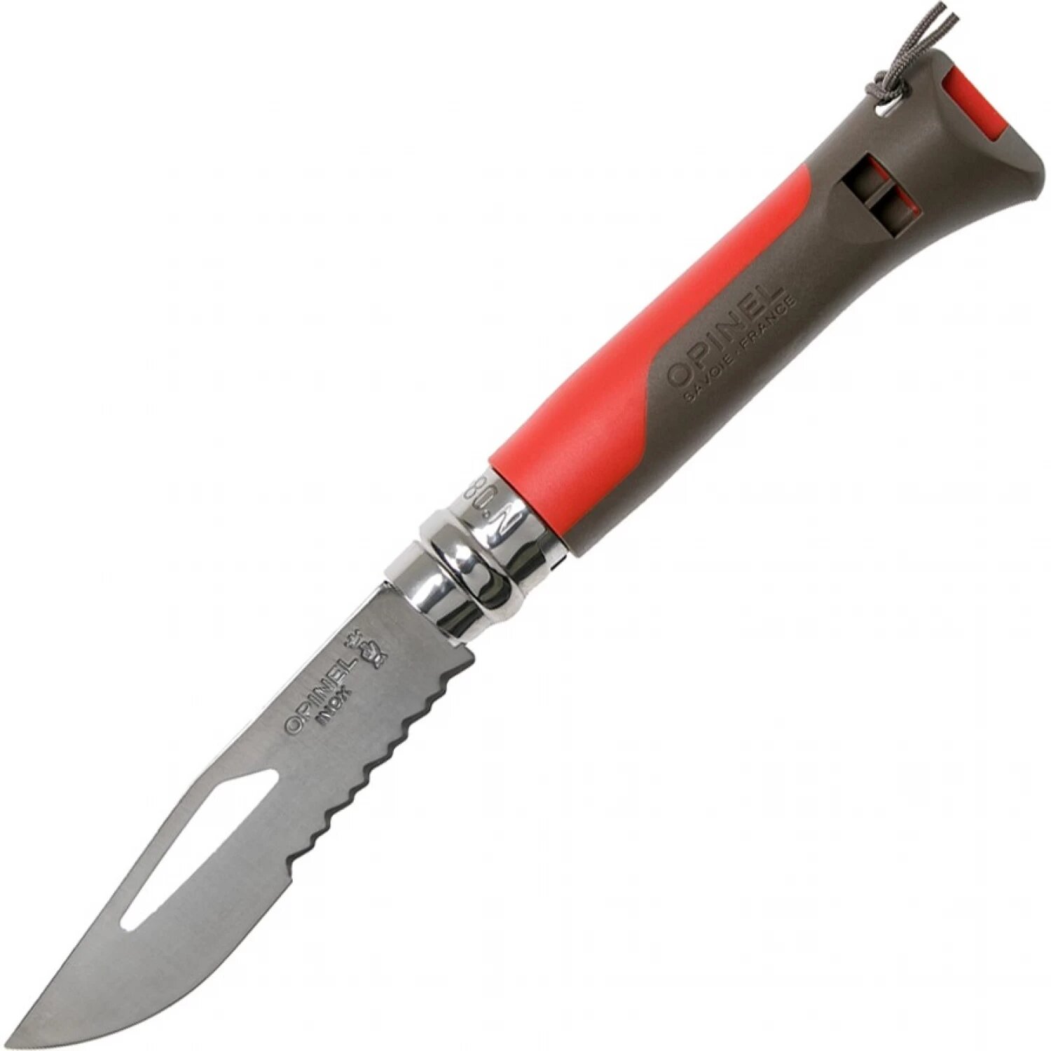 Ніж Opinel Outdoor Earth-Red №8 нержавіюча сталь (001714) (M-001714)