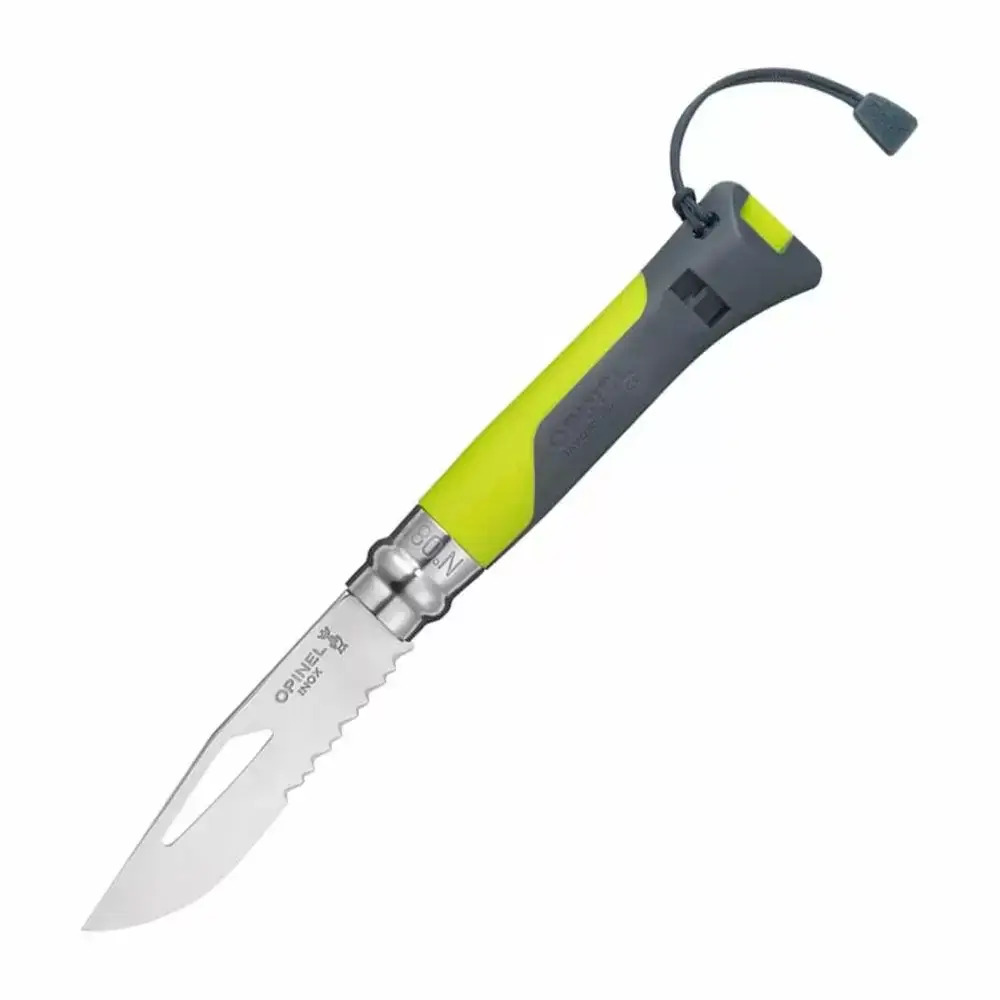 Ніж Opinel №8 Outdoor зелений нержавіюча сталь (001715) (M-001715)