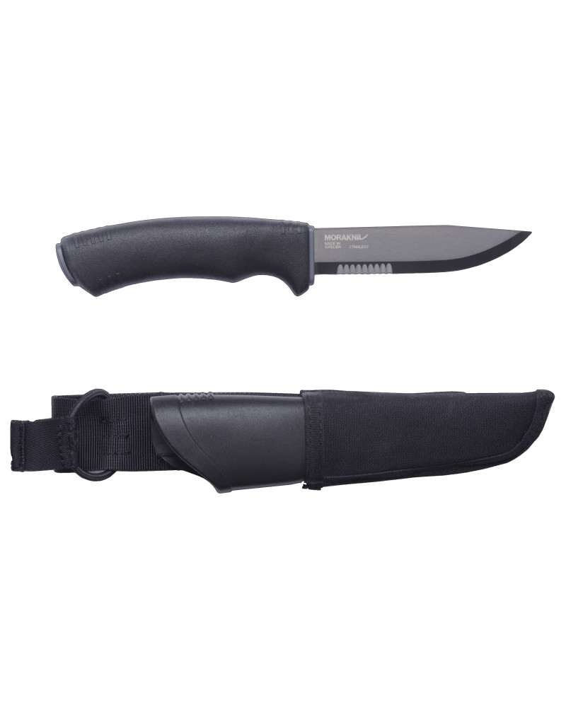 Ніж Morakniv Bushcraft Black Expert нержавіюча сталь (12295) (M-12295)