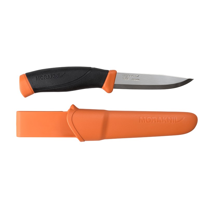 Ніж Morakniv Companion Burnt Orange нержавіюча сталь (14073) (M-14073)