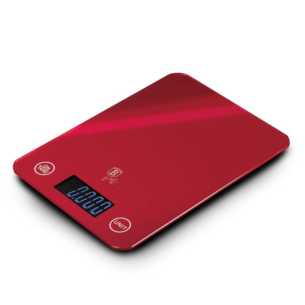 Ваги кухонні електронні Berlinger Haus Metallic Line Burgundy Edition (BH-9350) (M-BH-9350)