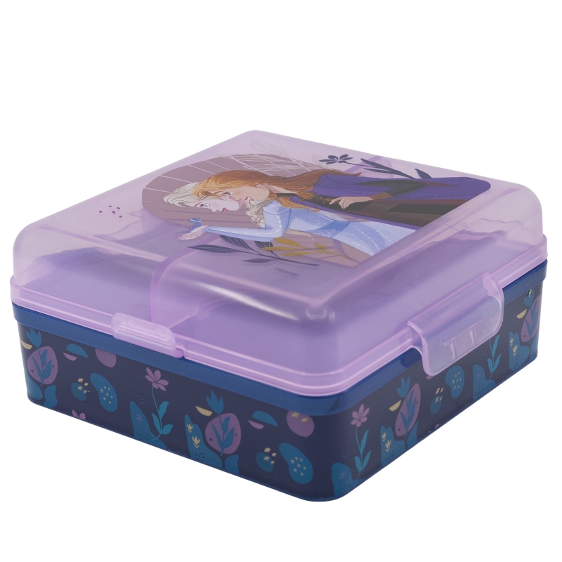 Ланч-бокс квадратний на 3 відділення Stor Frozen (74293) (M-74293)